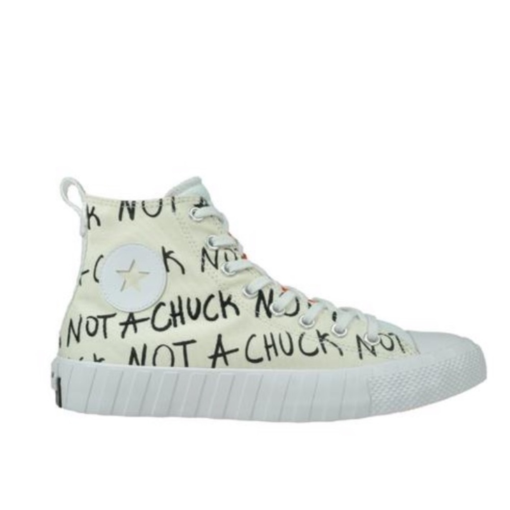 High top “not a chuck converse”